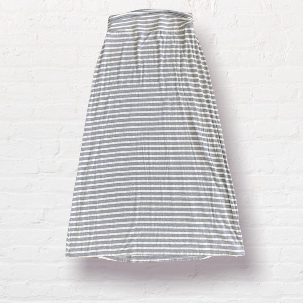 J.Crew Striped Maxi Skirt